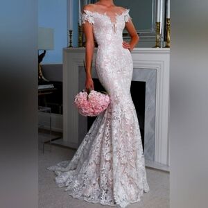 NWT💐 Legends by Romona Keveza Lace Wedding Dress